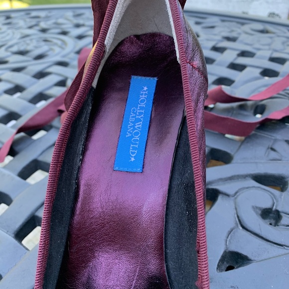 Metallic leather espadrilles - Picture 5 of 9